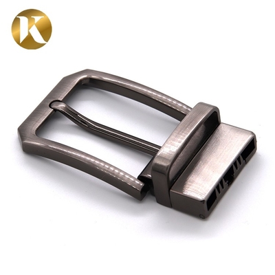 Wenzhou KML Mejor calidad multicolor aleación de zinc simple reversible pin cinturón hebilla promoción