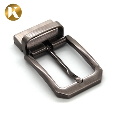 Wenzhou KML Mejor calidad multicolor aleación de zinc simple reversible pin cinturón hebilla promoción