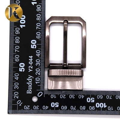 Wenzhou KML Mejor calidad multicolor aleación de zinc simple reversible pin cinturón hebilla promoción