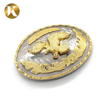 Wenzhou KML Fábrica de suministros de moda óvalo 41mm 2 de color cinturón de la hebilla