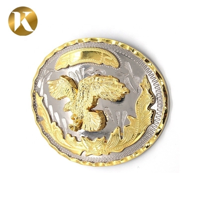 Wenzhou KML Fábrica de suministros de moda óvalo 41mm 2 de color cinturón de la hebilla