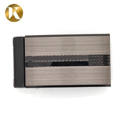 Hebilla de cinturón reversible de metal de moda personalizada de alta calidad KML de Wenzhou