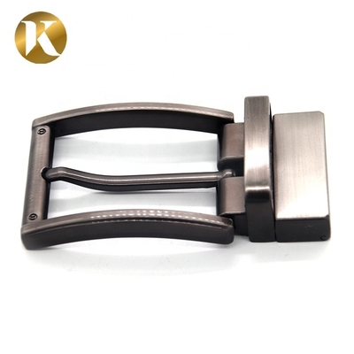 Wenzhou KML de alta calidad para hombres pin de metal simple fijación de cinturón de aleación de zinc