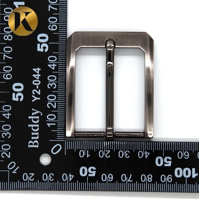 35mm cinturón de vestir femenino hebillas de aleación de zinc Material del cliente logotipo