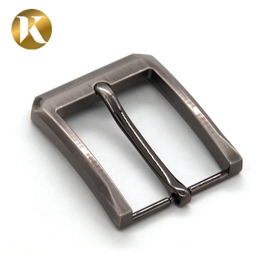 Popular 35mm cinturón de pin negro hebillas con tratamiento de superficie lisa