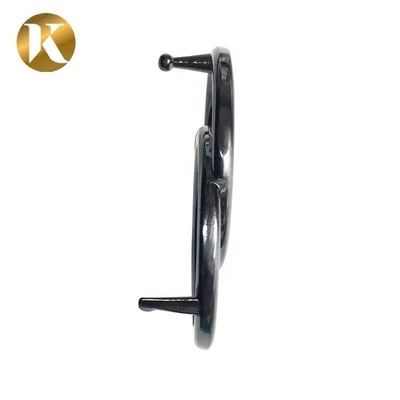 Retro doble anillo de pin cinturón hebillas 40mm estilo popular para mujeres