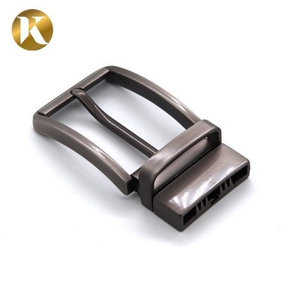 KML Pequeña hebilla de aleación de zinc de plata 35 mm Tamaño Diseño profesional para unisexo