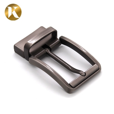 KML Pequeña hebilla de aleación de zinc de plata 35 mm Tamaño Diseño profesional para unisexo