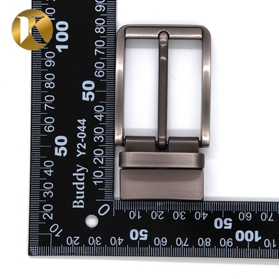 KML Pequeña hebilla de aleación de zinc de plata 35 mm Tamaño Diseño profesional para unisexo