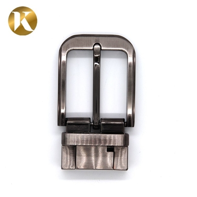 Hombres cinturón de pines de zinc hebillas superficie lisa para Bel, bolso general Usi