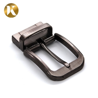 Hombres cinturón de pines de zinc hebillas superficie lisa para Bel, bolso general Usi