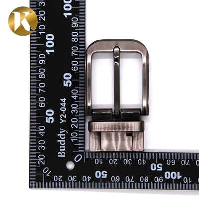 Hombres cinturón de pines de zinc hebillas superficie lisa para Bel, bolso general Usi