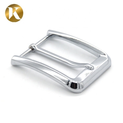 Cinturones de cinturón de plata profesional y duradero estilo simple con superficie lisa
