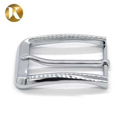 Cinturones de cinturón de plata profesional y duradero estilo simple con superficie lisa