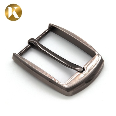 Moda de plata 35mm pin cinturón hebillas aleación de zinc con largo tiempo de uso
