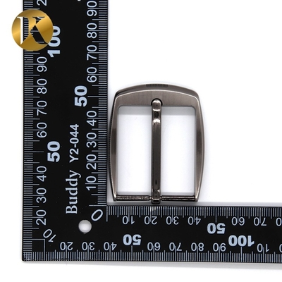 Moda de plata 35mm pin cinturón hebillas aleación de zinc con largo tiempo de uso
