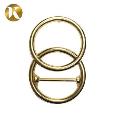 Anillo retro pesado cinturón de aleación de zinc Fijación de 40 mm con aspecto elegante