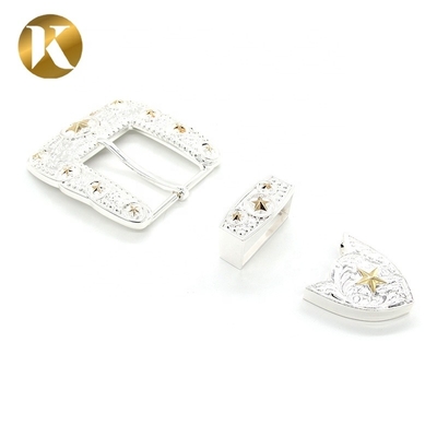 2 cinturones de placas de color con superficie lisa / tratamiento de superficie 3D