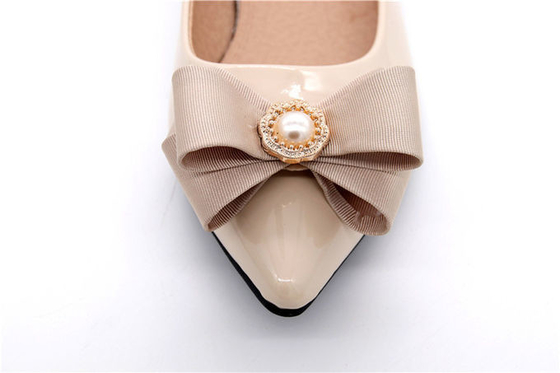 Calzado colgante de chaleco con corbata de 55*45 mm con material de tela especial