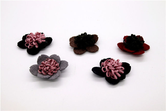 Decoración Brillante Cintas de Fijación de Zapatos Flores Y Mariposas Estilo